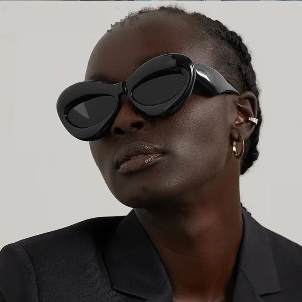 Black Sunglasses Women Fashion Designer Lips Frame Luxury‎ Beach Festival  Party